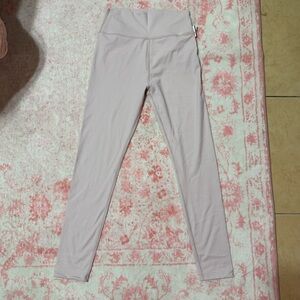 Daily Drills Light Pink High-Waisted Leggings